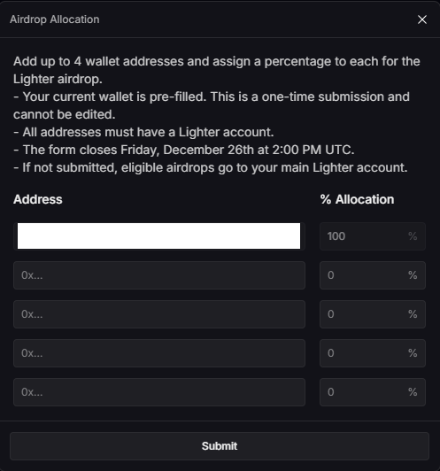 taikos's tweet photo. 👋 Urgent! $LIT claims start Dec 26!
🔗 GO TO: https://t.co/19ipVO9gca
🔒 Set your wallet address or lose your allocation.
💰 Secure the bag.
#LIT https://t.co/RgslIc7nJK