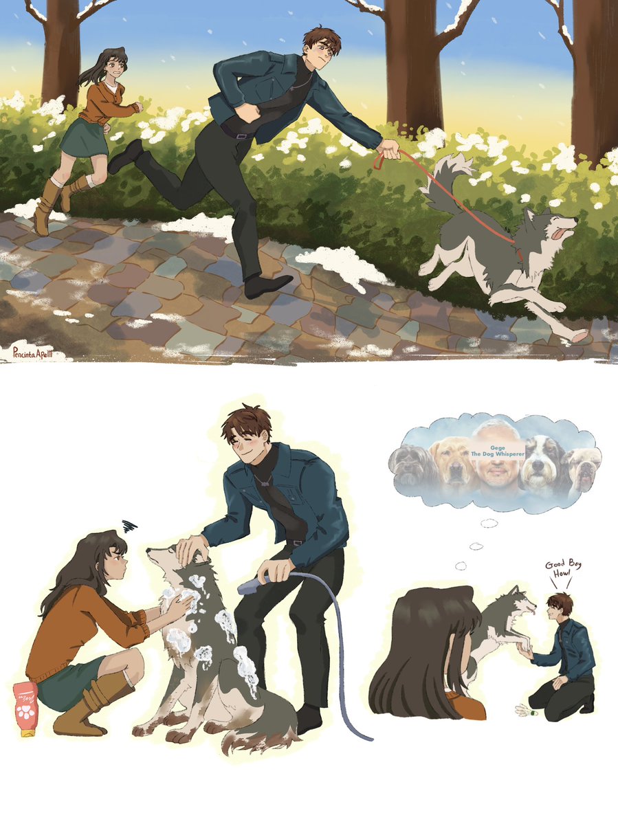 I hope they adopt Howl 😔
#マヒル #夏以昼 #恋与深空 #Caleb
#CalebMC #LoveandDeepspace