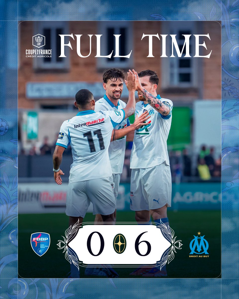 OM_Officiel's tweet image. ⏱️ 90’ | #FBBP01OM 0️⃣-6️⃣

𝐄𝐧 𝐫𝐨𝐮𝐭𝐞 𝐩𝐨𝐮𝐫 𝐥𝐞𝐬 𝟏𝟔𝐞𝐬 ✅🏆

Sérieux et appliqués, les Olympiens s’imposent largement face au FBBP01 et terminent parfaitement l’année 2️⃣0️⃣2️⃣5️⃣ ! 👏🥳