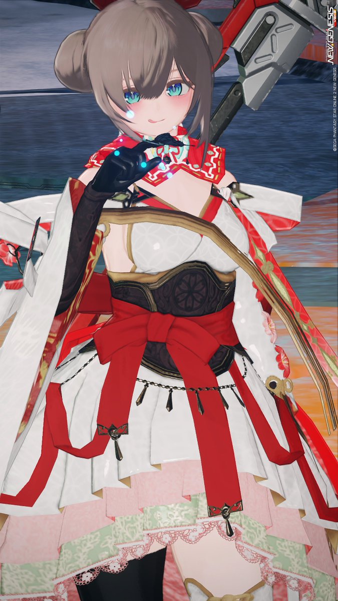 ペコ様 見様見真似でペコちゃんできた