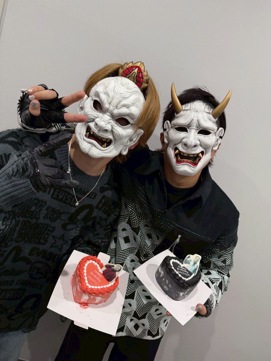 早めの般若クロース🎅🏻🤟🏿 ケーキサプライズ嬉しす🥺🎂 ファンミも