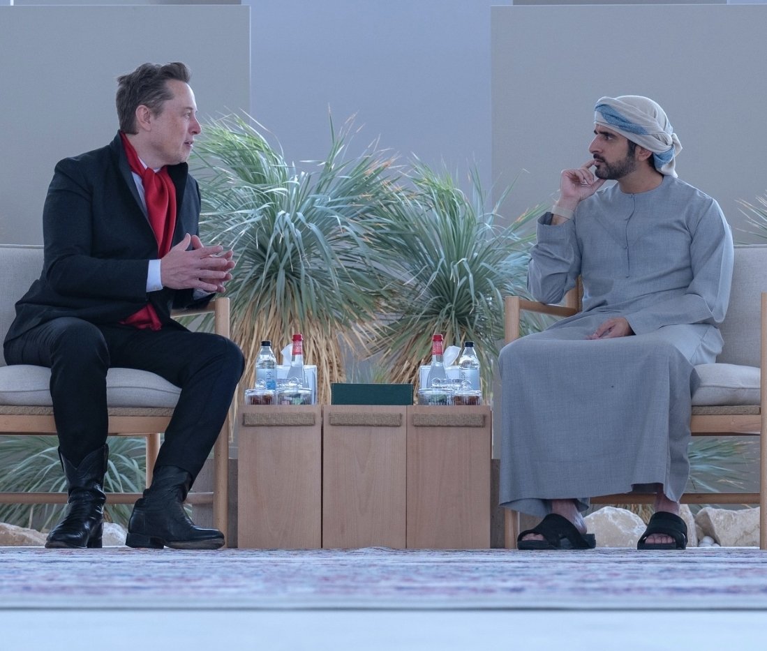 Welcome to Dubai <a href="/elonmusk/">Elon Musk</a>