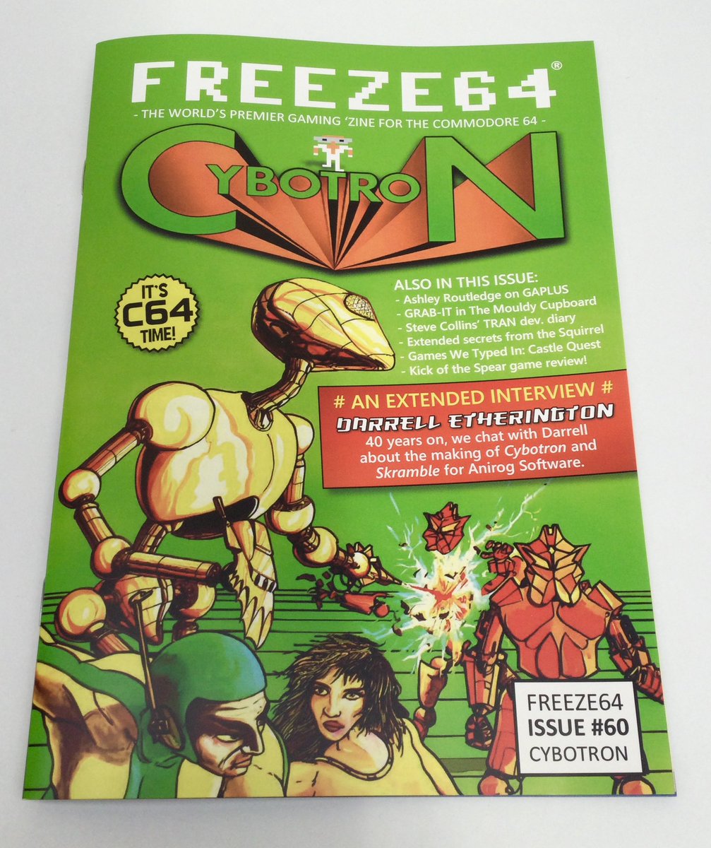 YearlyLookBack FREEZE64 issue 60… I had always wanted to chat to