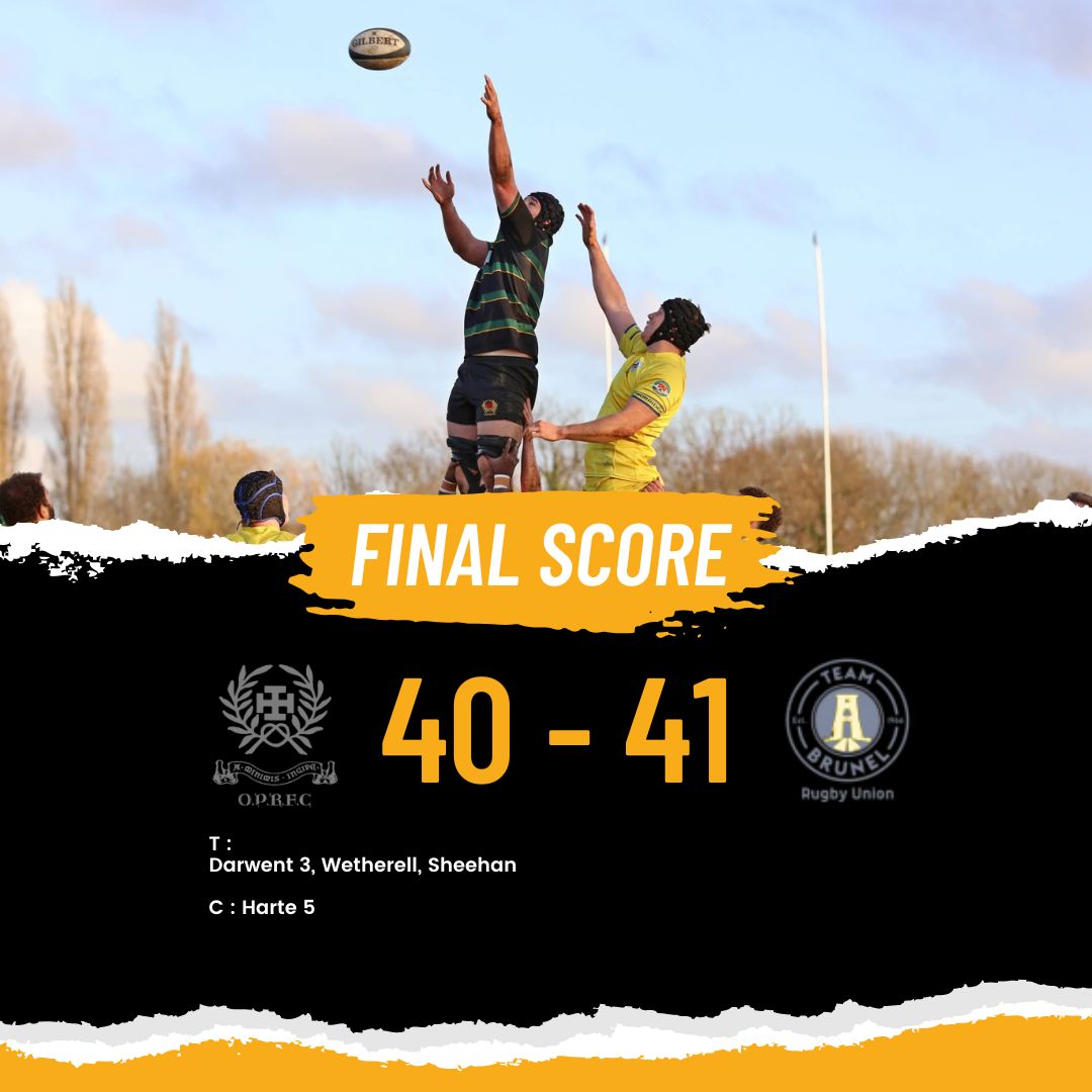 OPRFC's tweet image. 𝐅𝐢𝐧𝐚𝐥 𝐒𝐜𝐨𝐫𝐞 &amp;amp; 𝐌𝐚𝐭𝐜𝐡 𝐑𝐞𝐩𝐨𝐫𝐭

𝐎𝐏𝐑𝐅𝐂 𝟒𝟎-𝟒𝟏 𝐁𝐫𝐮𝐧𝐞𝐥 𝐔𝐧𝐢𝐯𝐞𝐫𝐬𝐢𝐭𝐲

File this one under 'Classic'.

Read the full report as Brunel edge out Priorians in the final play :

tinyurl.com/tedpxbde