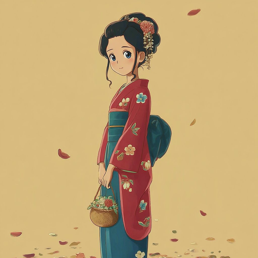 Ghibli fantasy style