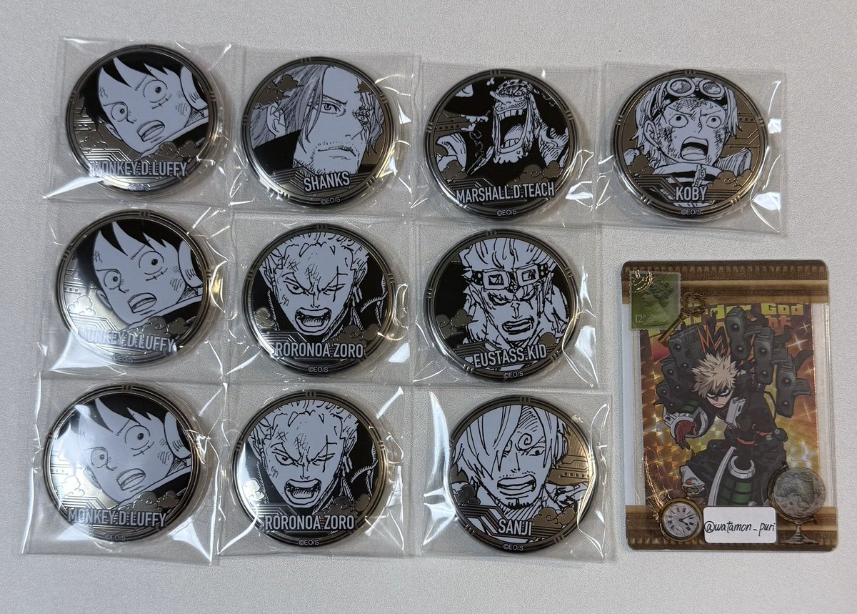 ワンピース　缶バッジ　セット　ルフィ　ヤマト　ゾロ　サンジ　新品未開封　限定 ONE PIECE (ワンピース) 缶バッチ ジャンプフェスタ限定 ルフィ ヤマト