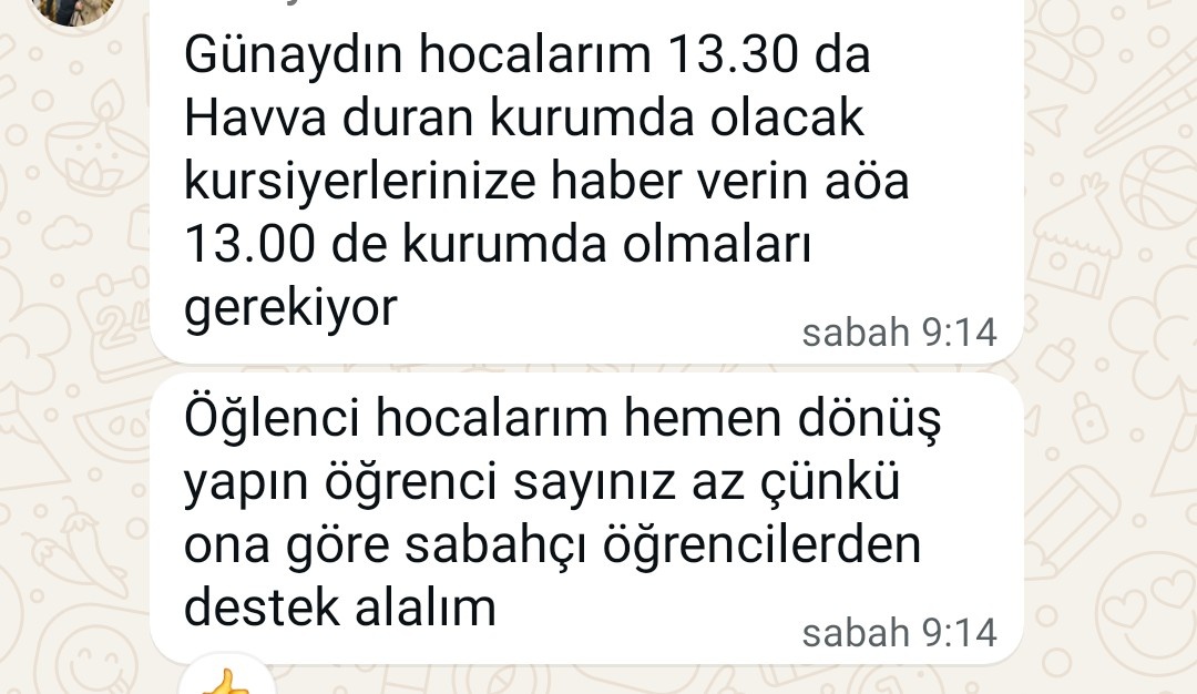 AkayZewe's tweet photo. 📌 VAN İPEKYOLU ADEM'LERDE SKANDALLAR BİTMİYOR

Yolsuzluk, tehdit ve hırsızlık ihbarları gündeme bomba gibi düştü!

 - Van'ın İpekyolu ilçesindeki Aile Destek Merkezleri (ADEM), son günlerde ağır yolsuzluk, mobbing, hırsızlık ve ahlaksızlık iddialarıyla sarsılıyor.
Yeni bilgiler gün yüzüne çıktı. Kaynaklar, merkezlerin kamu kaynaklarını talan eden bir çete tarafından yönetildiğini, eğitmenlerin tehdit edildiğini ve belediye bütçelerinin kişisel ceplere aktarıldığını öne sürüyor. Bu skandallar, Van Valisi Ozan Balcı'nın ADEM'leri övdüğü günlerde patlak vererek, yetkililerin sessizliğini sorgulatıyor. İşte detaylar...

📍Talan, Mobbing ve Ahlaksızlık Yuvası:İpekyolu ADEM'leri koordinatörlerin kişisel çıkarlarına hizmet eden bir yapıya dönüşmüş durumda. Koordinatörler, eğitmenleri WhatsApp gruplarında aşağılayarak ve işten çıkarma tehdidiyle sindiriyor. "Yalakalık çeteleri" hediyeler, saç boyası hizmetleri veya özel işler karşılığında ayrıcalıklar elde ederken, dürüst çalışanlar iftira ve baskıyla istifaya zorlanıyor.

📍Kurs malzemeleri büyük bir vurgun aracı: Dönem bütçeleriyle alınan eşyalar eve taşınıyor, üretilen ürünler sergilerden sonra satılıyor veya hediye ediliyor. Kuaförlük kurslarında pahalı ürünler koordinatörler tarafından kullanılırken, kursiyerlere ucuz kalanlar veriliyor. Okuma-yazma kurslarında aynı kadınlar yıllarca kandırılarak tekrar kaydediliyor, kreşler ise sadece isimden ibaret – çocuklar koridorlarda mağdur ediliyor. Gayrimeşru ilişkiler normalleşmiş, rahatsız olanlar dışlanıyor.
Özellikle bu iddialarda Selma Biçek'in adı öne çıkıyor: Deprem yardımlarını ailesine, akrabalarına ve yakın koordinatörlere dağıttığı, malzemeleri ADEM'lerde sakladığı iddia ediliyor. 
Bu merkezlerin "talana, mobbinge, rüşvete ve ahlaksızlığa döndüğünü" belirterek, dar gelirli kadınların kandırıldığını ve devletin parasının boşa harcandığını gösteriyor. 

📍Vali Balcı'nın "35 bin kadın faydalanıyor" övgüsü, bu iddialar karşısında ironik bir hal alıyor.

Eğitmenlerden gelen mesajlara göre, koordinatör Deniz Aygen, ADEM toplantılarında eğitmenleri tehdit etmiş: "Bana itaat edeceksiniz, buradaki konuşmalar dışarı çıkarsa veya herhangi bir olay (hırsızlıklar) sızarsa, sadece Van'da değil Türkiye'de iş bulamazsınız!" Ayrıca, mitinglerde tüm kursiyerleri eksiksiz getirmeyen eğitmenlerin kovulacağı belirtilmiş.

📍İhale yolsuzlukları da gündemde: Yerel yönetimlere bağlı 30 ADEM'e alınan malzemeler, belediye bütçesinden karşılanıyor. 
Ancak Selma Biçek ve Deniz Aygen, her yıl "Motif Hobi Sanat Kırtasiye" adlı dükkana (ikisinin yakın çevresinden kişiler) ihale veriyor. Örneğin, 10 bin TL'lik eşya için 100 bin TL'lik fiş kesiliyor, fark cebe indiriliyor. Bu "Van'a hizmet" adı altında yapılıyor!

📍Selma Biçek'in kişisel vurgunları da şok edici: ADEM'lerden çaldığı iddia edilen ürünleri satmak için iki katlı bir dükkan açmış. Üzerindeki takım elbiseler ve kumaşlar belediyenin malı, bunları ücretsiz olarak kursta çalışan kadınlara diktirmiş. Asgari ücretle çalışan eğitmenleri sömürürken, kendisi yüksek maaş alıyor. 
Önceki dönem Van valisinin eşine hizmetli - yardımcı olan Selma Biçek 'in son yıllarda her yerde boy göstermesi ve yükselişi herkeste sorular oluşturuyor.

📍Mesajlarda görülen acil toplantı çağrıları da dikkat çekici: Eğitmenler, hava durumuna rağmen kurumlara çağrılıyor, öğrenci sayıları acilen bildiriliyor ve lansman etkinlikleri için zorla katılım sağlanıyor. "Hemen geri dönüş yapın, araç ayarlayacağım" gibi talimatlar, Vali'nin ADEM'leri hangi amaçla desteklediğini sorgulatıyor.

Başka ne talepleriniz var, Vali Bey?

@HSKKurumsal @tcbestepe