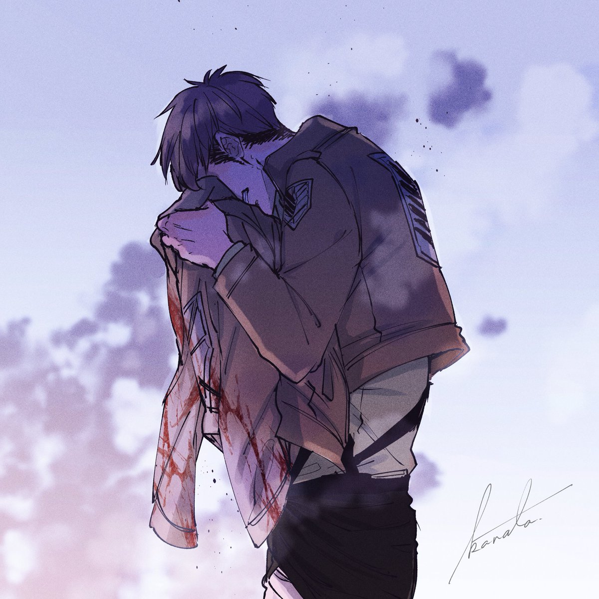 kanata_AOT's tweet image. 傷跡