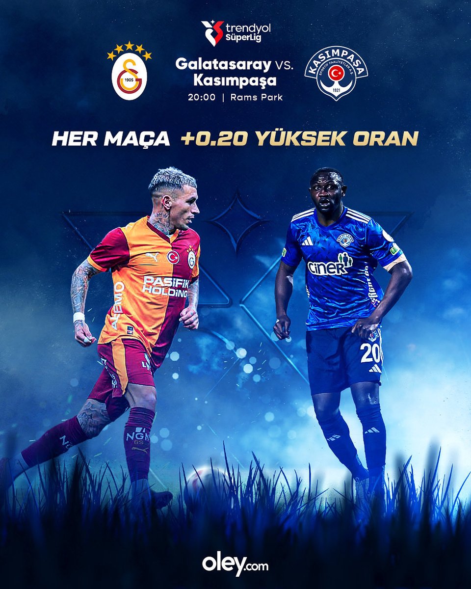 oleycom's tweet image. Süper Lig’in 17. haftasında Galatasaray, Kasımpaşa’yı konuk edecek!