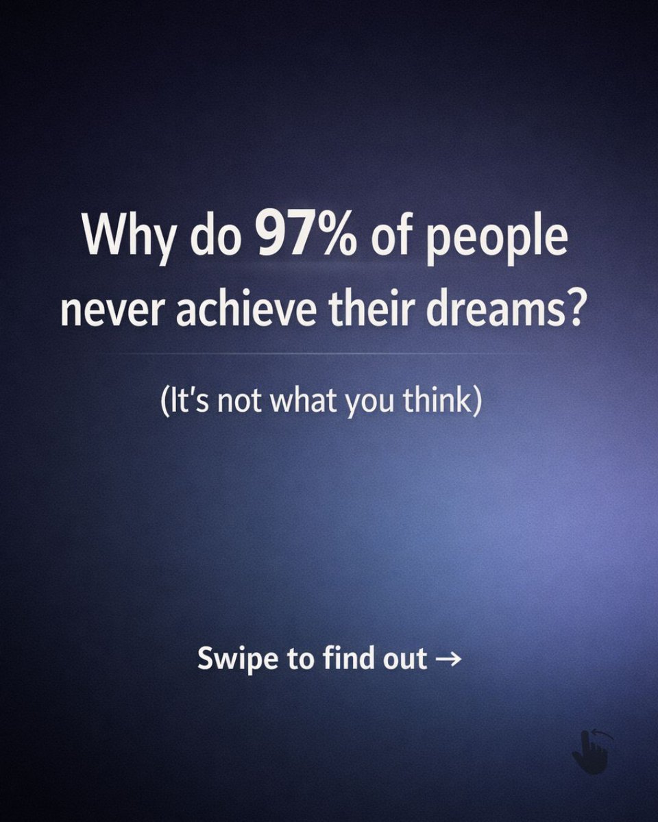 readBSJ's tweet photo. Most people don’t fail at goals.
They fail at the system behind them. 

You plan. 
You promise yourself this time will be different. 
Then motivation fades… and you’re back at the same starting line. 

It’s not laziness. 
It’s relying on motivation to do a system’s job. 

What actually creates progress: 
• Clarity before effort 
• Systems instead of willpower 
• Small steps that compound 
• Identity built through repetition 
• Alignment over busyness 

Real growth is quiet. 
It works even on bad days. 

Grab the book from Amazon — link in bio. Or DM me for the link. 

Follow us for more. 

#systemsovermotivation 
#discipline 
#identityshift 
#habitdesign 
#selfgrowth 
#longtermthinking 
#mentalclarity 
#personaldevelopment
