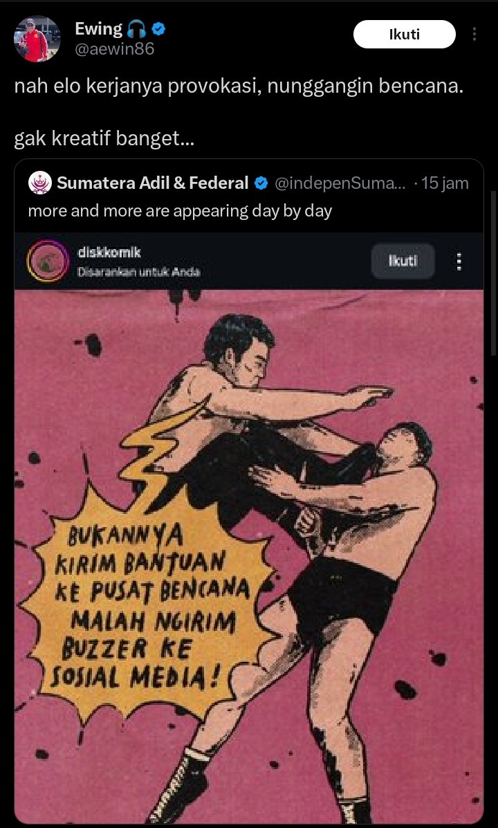 Contoh Buzer 400/twit