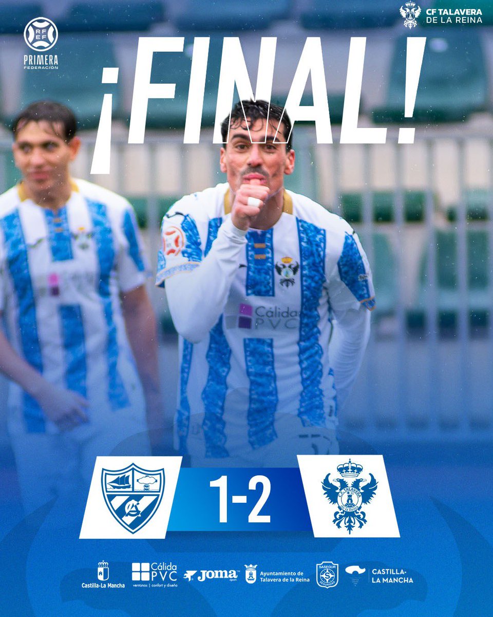 🏁 ¡𝑭𝑰𝑵𝑨𝑨𝑨𝑨𝑨𝑨𝑨𝑨𝑳 𝑫𝑬𝑳 𝑷𝑨𝑹𝑻𝑰𝑫𝑶!

VICTORIA DEL TALA EN GOBELA 💙🤍

#ArenasCFTalavera