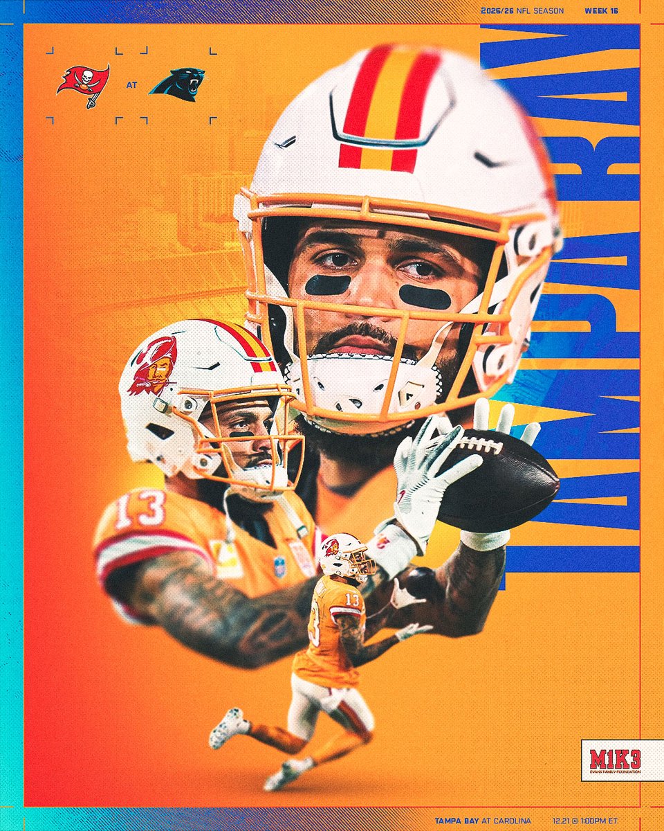 MikeEvansFamil1's tweet image. In the hunt 👀

#TBvsCAR #Buccaneers