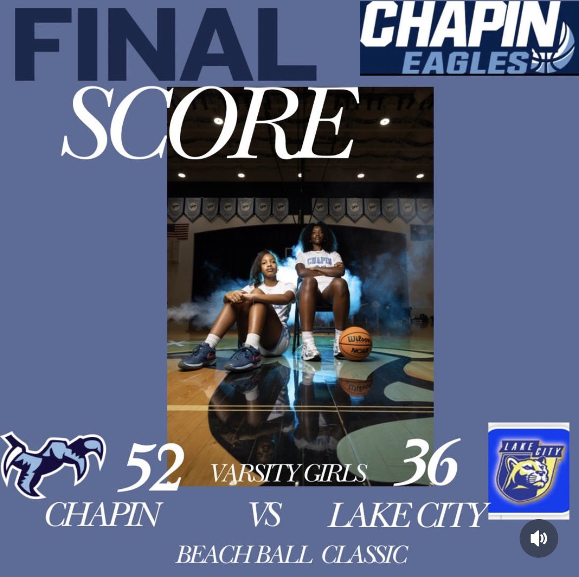 jonescoach85's tweet image. Lady Eagles win big over Lake City to advance to the Kay Yow Championship game Monday against St James. @BBCbasketball @LouatTheState @junebugnewyork