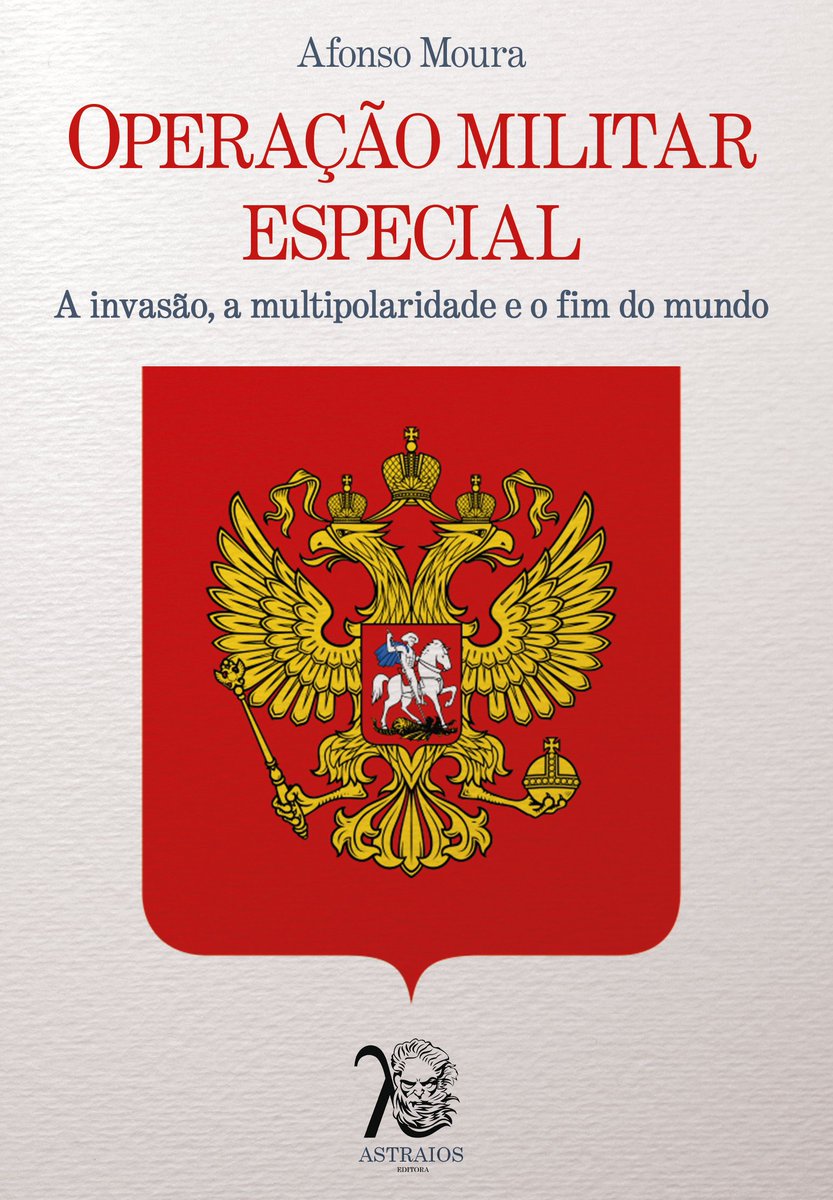 AstraiosEditora's tweet photo. 🎅🎄 Para quem prefere compreender em vez de repetir:

Operação Militar Especial, de Afonso Moura @magistermoura .

Geopolítica sem slogans.