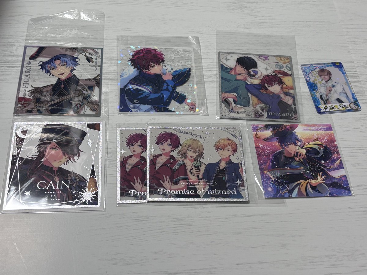 交換譲渡】魔法使いの約束 まほやく アニバストア 6周年 クリア色紙 譲