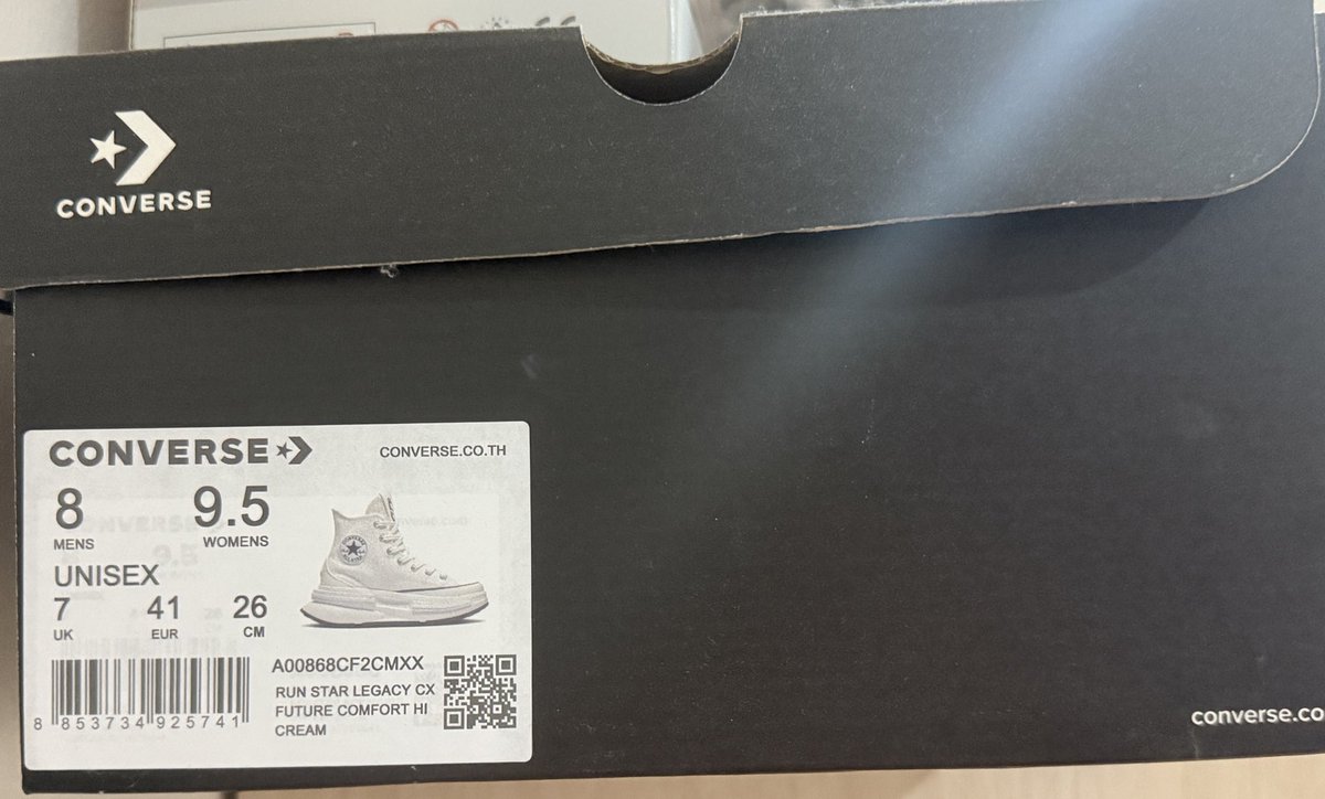 charmiily_'s tweet image. ส่งต่อค่า ใส่ลอง2รอบ สภาพดีมากๆ 3000฿ ค่าส่งคิดตามจริงออกเองนะคะ มีกล่องให้

#ส่งต่อconverse #ส่งต่อรองเท้าผ้าใบ #Converse #รองเท้ามือสองของแท้ #converseมือสอง #รองเท้าผ้าใบ