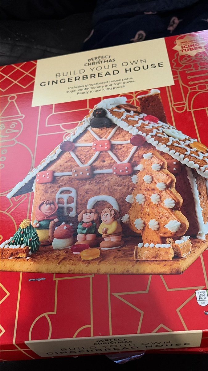 Andrini86's tweet photo. @AldiUK sad kids picked up 2 of your build your own gingerbread houses and both have the sides of the houses missing in the pack https://t.co/iQYcubcrpl