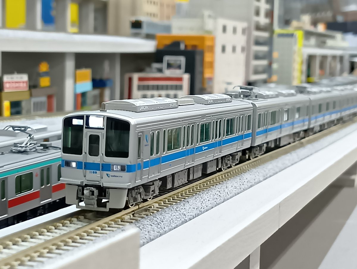 record_tetsu's tweet image. #今年のベストバイ鉄道模型2025
1000形更新車4両編成
画像3月のだからあれだけどチマチマいじってます