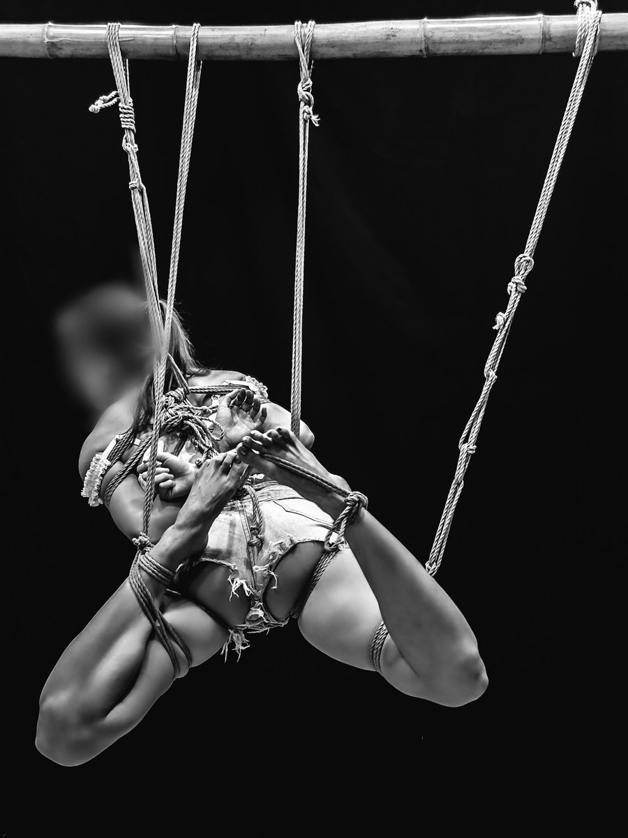 She wanted to try flying. For her first time in ropes.