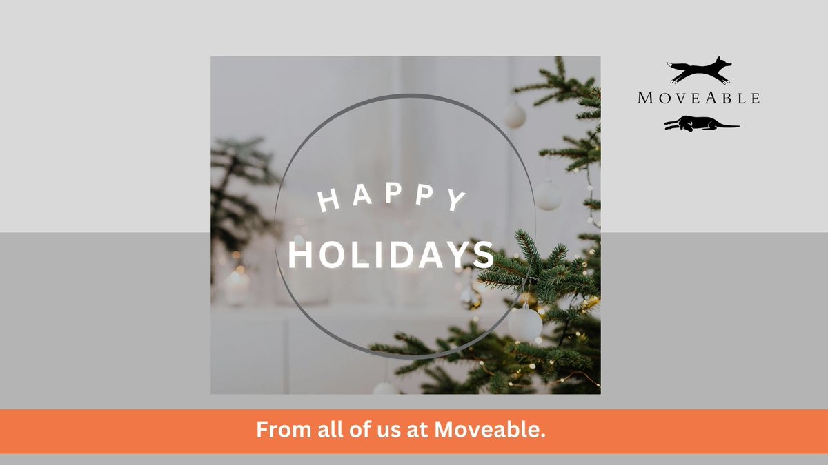 moveableprint's tweet image. Happy Holidays from all of us at Moveable! 🎄✨
Wishing you joy, rest, and wonderful moments ahead.
