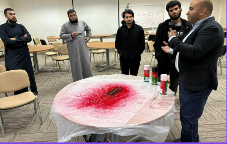 msekfupm's tweet photo. يسرّ نادي علوم وهندسة المواد الإعلان عن إتمام الزيارة والورشة العملية التي نُظّمت بالتعاون مع شركة Elite Engineering Service.تعرّف المشاركون على أساسيات اللحام والاختبارات غير الإتلافية (NDT) مع تطبيق عملي لتقنيات LPT / MPT / UT، إضافة إلى التعريف بمستويات NDT والمسارات المهنية https://t.co/1s4DyyFbI9