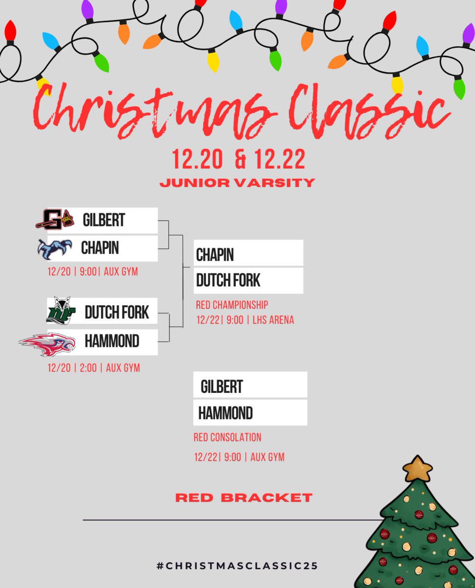 chapingbb's tweet image. Congratulations to our JV Lady Eagles advancing to Lexington Christmas Classic Championship Game against Dutch Fork.  JV improves to 9-0 on the season