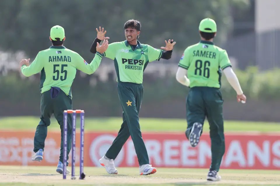 betterpakistan's tweet image. Congrats U-19 Green Shirts 🇵🇰. 
You made us proud. 
Well played Sameer Minhas.