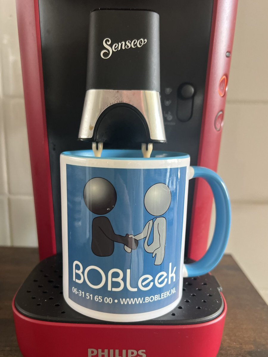 Al zeg ik zelf, deze bakje koffie zal smaken ☕️ #BOBLeek