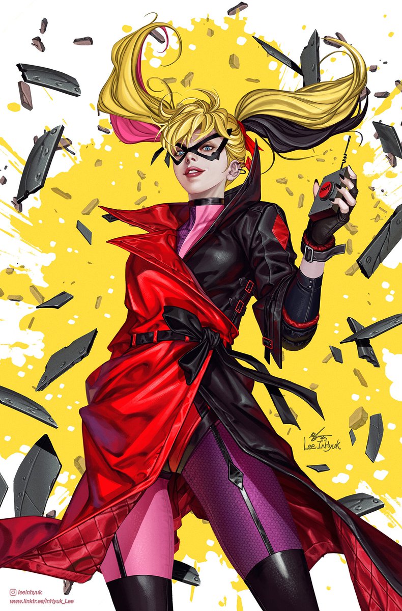 mikeyinhouston's tweet photo. Harley Quinn ๐จ InHyuk Lee https://t.co/U6WPKLreT7