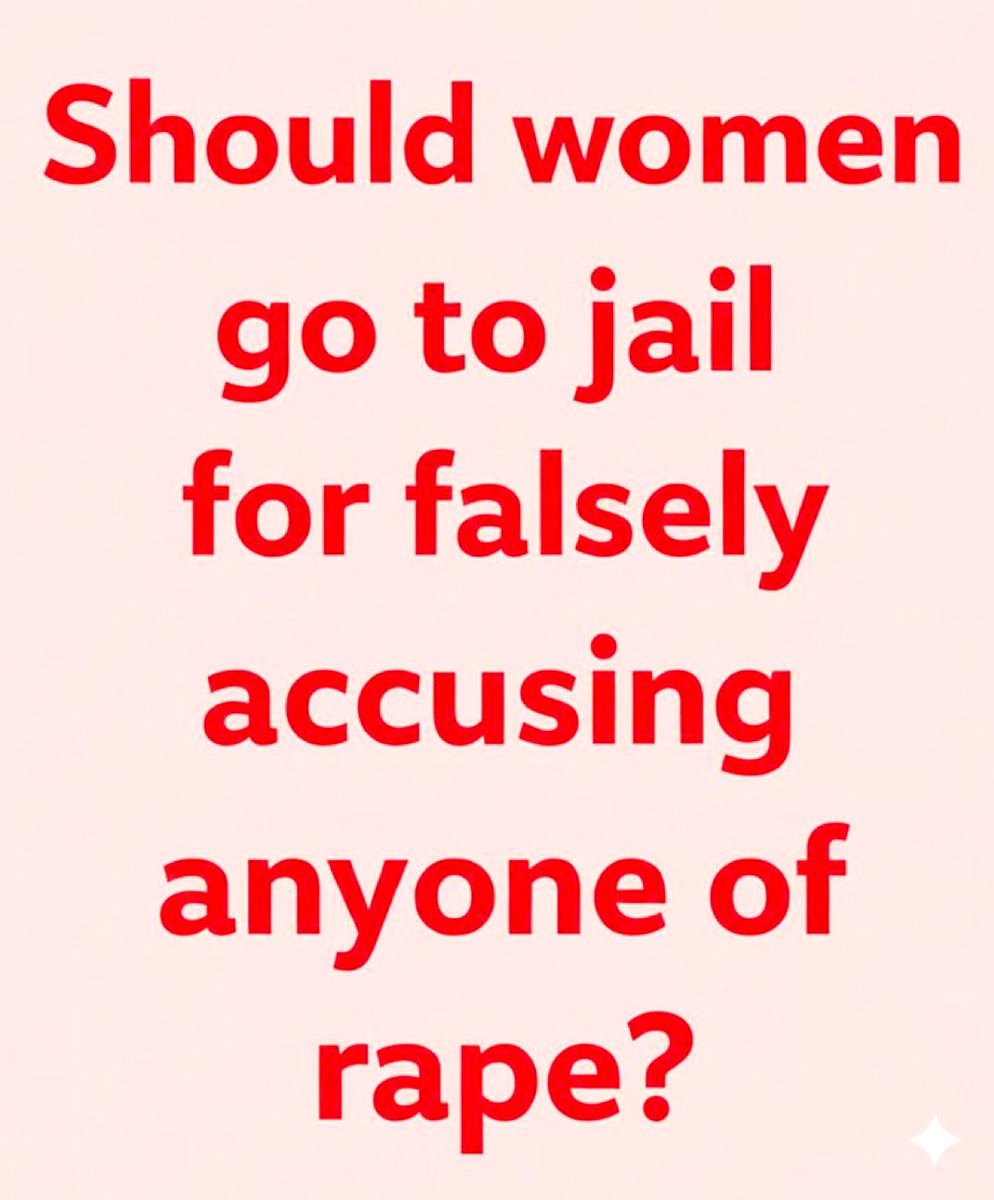 In India we need this law very badly.

Nowadays false allegations of rape is one of the most misused law.
I hope one day this gender biased law will change.

Comment your opinion...