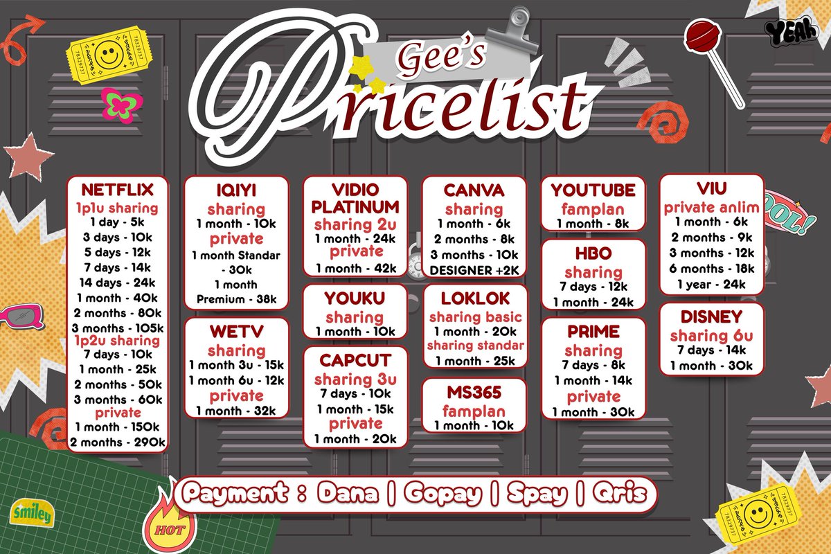 qaptar's tweet image. Jual app premium murah dan bergaransi👍🏻⚡

✓ Full garansi
✓ Fast respon
✓ Fast process
✓ Murah

💯 Trusted with 5000+ testi 
💌 DM/WA wa.me/+6282178896215
💵 GOPAY, DANA, SPAY, QRIS

t. aplikasi netflix iqiyi wetv viu prime video wts wtb aplikasi #zonauang #zonajajan