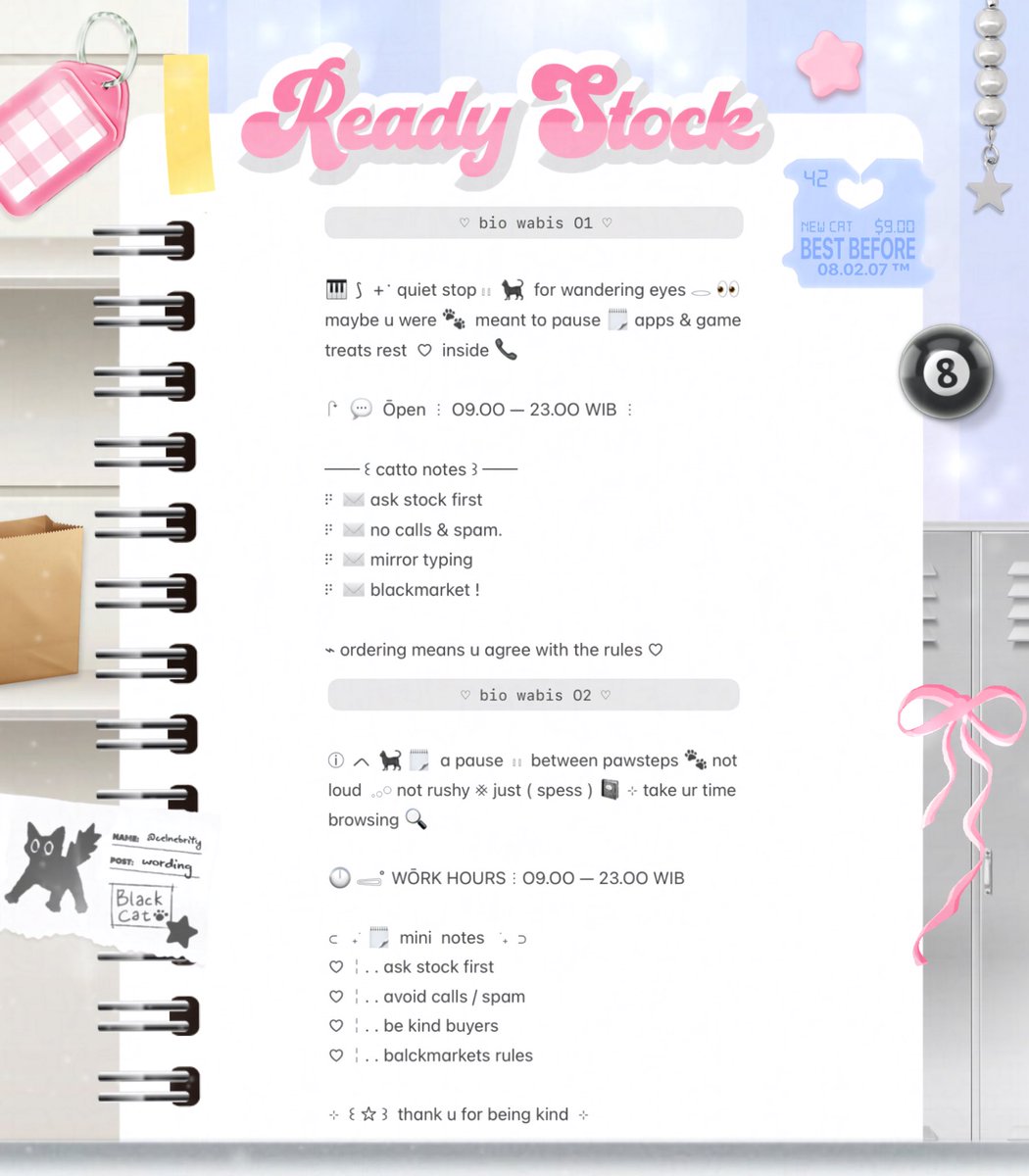 celnebrity's tweet image. 🛼⭐️ help repost pls ₊ׁ ?  thankyou 💝 &amp;gt;_&amp;lt; 

🎀  sena  bawa  6 WORDING BIO WABIS  —— 𓏮  siap  dijemput  ᰔ  jangan  lupa  (@)  setelah DM 

notes : rules can be changed as needed 

⠀⠀👛  IDR 6.000  📝⠀

꒰ #zonauang️ #zonajajan #zonaba ꒱