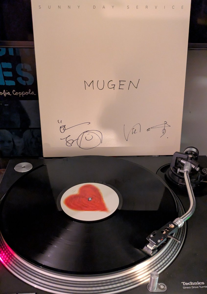 plusequal's tweet photo. Now spinning - Sunny Day Service / MUGEN https://t.co/vJwpdxPRfE