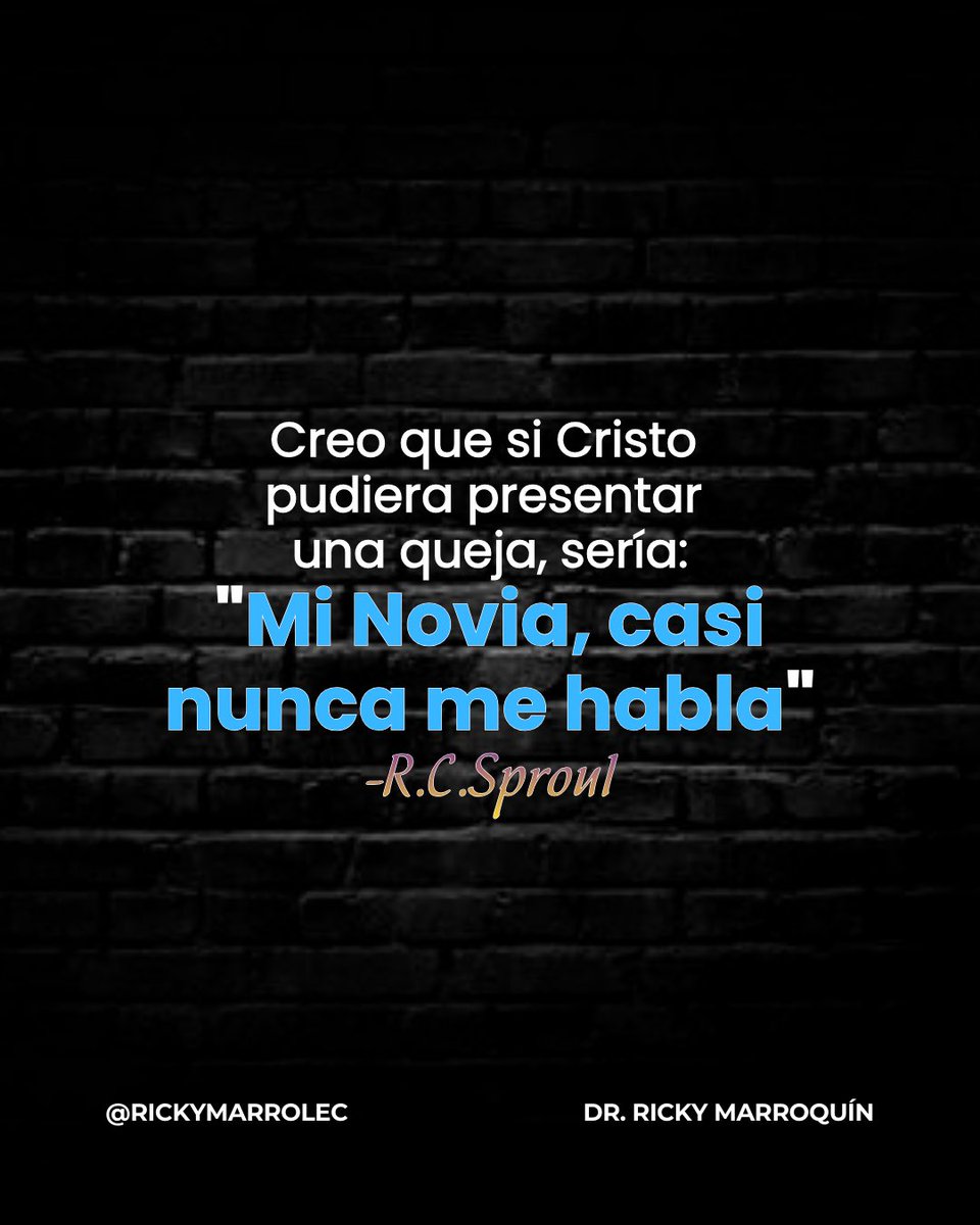 ¿Y tú, ya hablaste con El hoy?