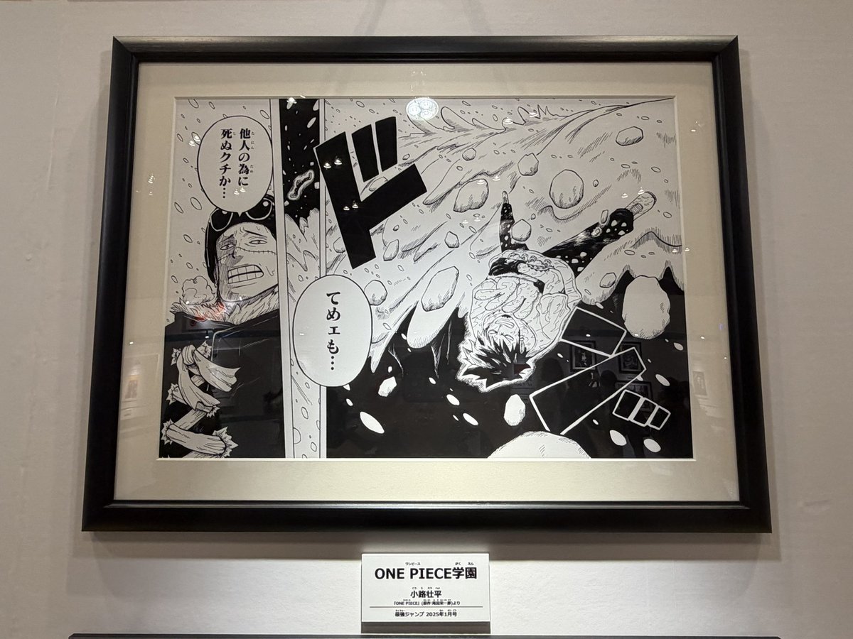 ジャンフェス　ワンピース　原画 ワンピース ジャンフェス2014 複製原画 ワンピース 複製原画