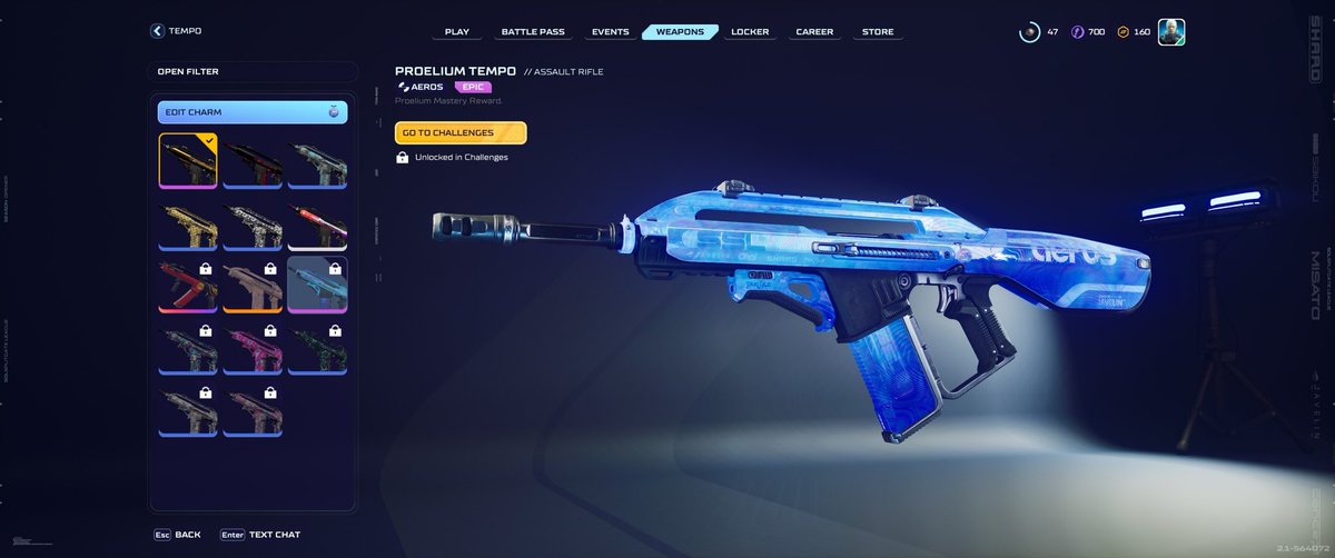 Kotetsu_Ryu_'s tweet image. Look how good that gold looks on my Tempo! Next, I want to work towards the proelium skin! Both of these skins look so good! Devs, keep those badass skins coming lol. What skin or gun is everyone using?

#splitgatearenareloaded