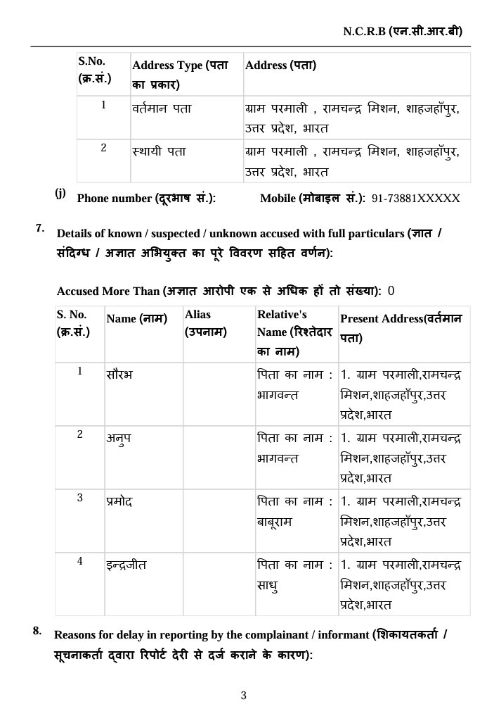 MdZarafat's tweet photo. लोहे की रॉड से किया जानलेवा हमला इलाज के दौरान हुई बुजुर्ग महिला की मृत्यु आरोपी खुलेआम घूम रहे हैं अभी तक कोई गिरफ़्तारी नहीं मामला ग्राम परमाली थाना रामचंद्र मिशन जिला शाहजहांपुर का है @shahjahanpurpol कोई कार्यवाही नहीं कर पा रही है @Uppolice @UPGovt @dmupsha https://t.co/W41sGA8336