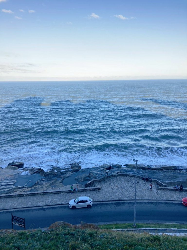 salvatigna_'s tweet image. mirar el mar de mar del plata y enterarte que murió el presidente