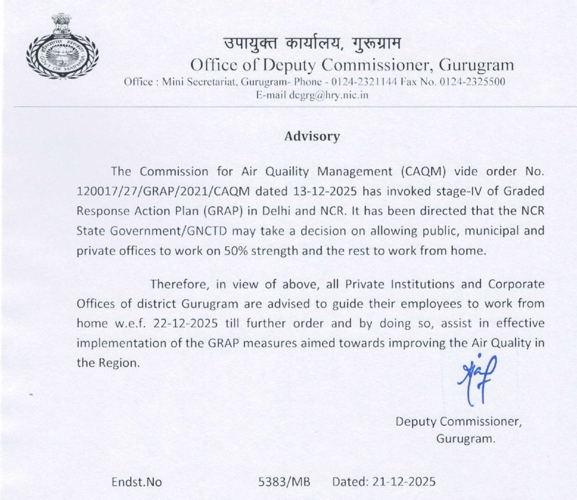 rneelmani's tweet image. #Gurugram residents! #Pollution