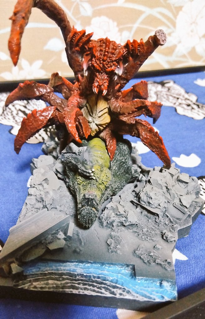 キャストさんオーナメント➀ 『ゴジラジュニアVSデストロイア集合体ー