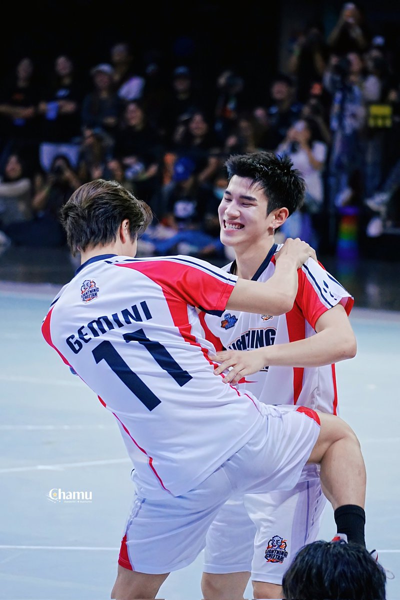 シークレット★GeminiFourth★ GMMStarlympics2025 Ready for GMMTV Starlympic 2025 😍❤️💙🤟🏻 @gemini_nt @fourth.ig