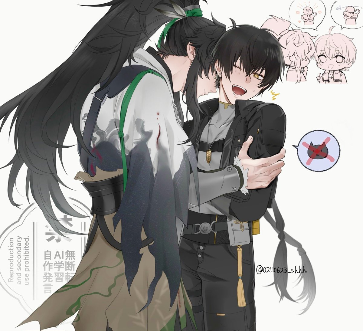 02110623_shhh's tweet image. #qiurover
🎋に猫吸いを教える🐈‍⬛♂