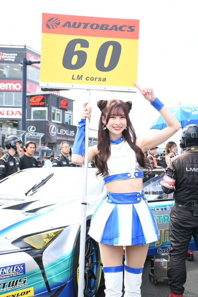 SUPER GT Rd.6 SUGO
60号車TWSPrincessの川井栞さん <a href="/kawai_tarako/">川井 栞🍤12/20フェスタソーレ</a> 
撮影対応ありがとうございました🙇
#SUPERGT
#川井栞
#レースアンバサダー
#LMcorsa