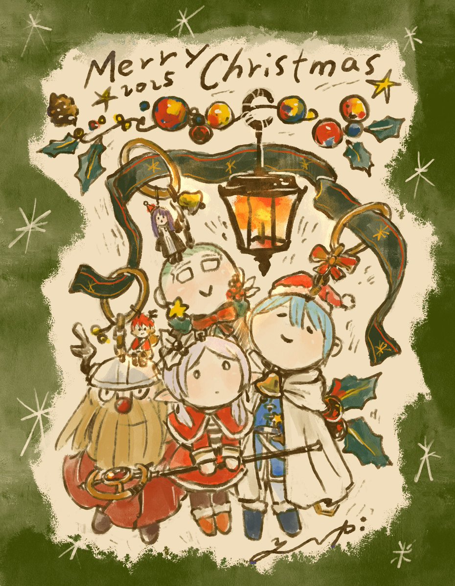 クリスマスのフリーレン~♪
#frieren