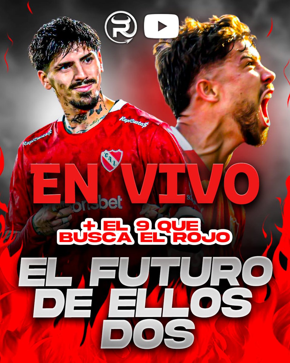 HOOOY !!! 🇦🇹 Sumate a la mejor transmi del Rey de Copas para hablar de TODO y más!

Mirá el vivo desde nuestro canal de YouTube a partir de las 19 👀🎙🔴