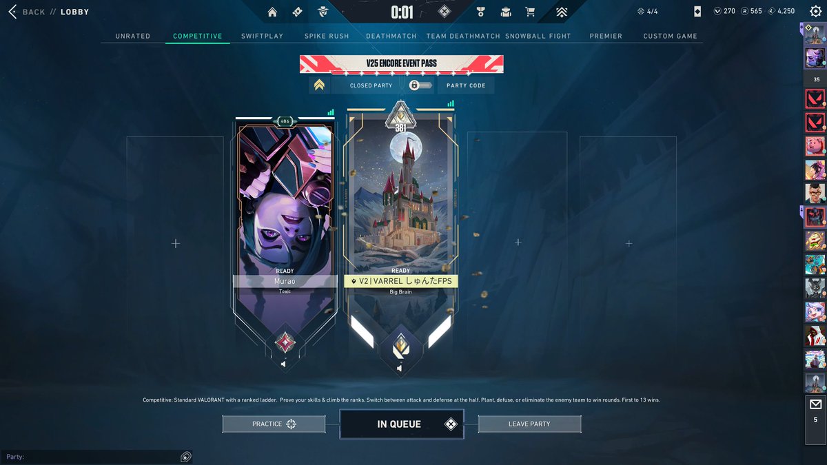 ShuntaFPS's tweet image. 800rr目指してヴァロランク 夜の部 duo むらおさん 手元あり
twitch.tv/shuntafps