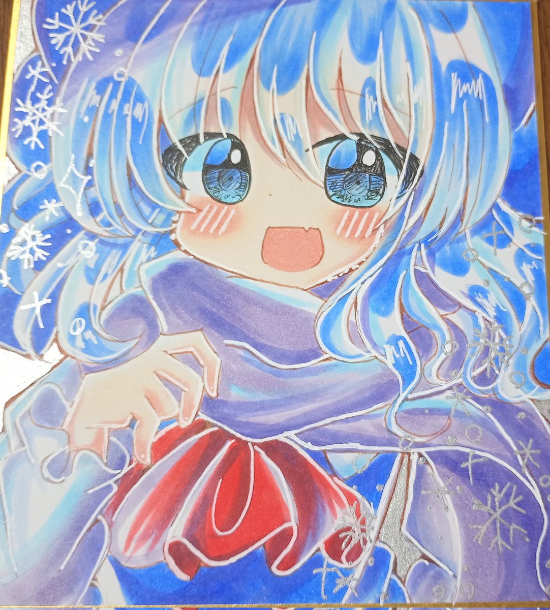 冬のチルノ☃❄ #東方Projectᅠᅠᅠᅠ