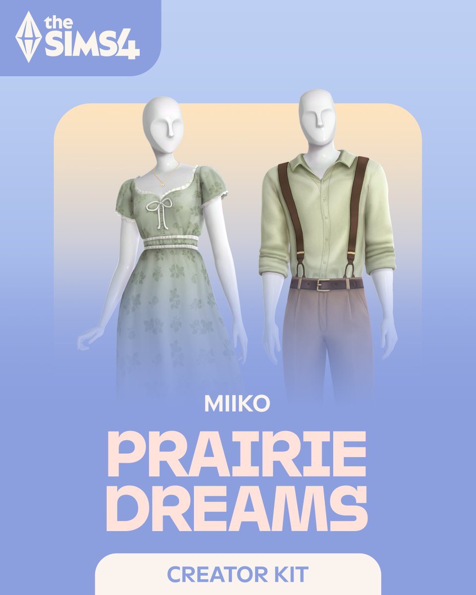 KKBs_MM's tweet image. [Giveaway Code Event]

The Sims 4™ Creator Kit - Miiko's Prairie Dreams

🎁RT This Post 
🎁Follow @KKBs_MM

🎁Make sure to have DM's open!!

1 winner will be chosen on 12/28/2025!! 

Thanks to the #EACreatorNetwork !
@TheSims
@EA
#EAPartner #SponsoredByEA