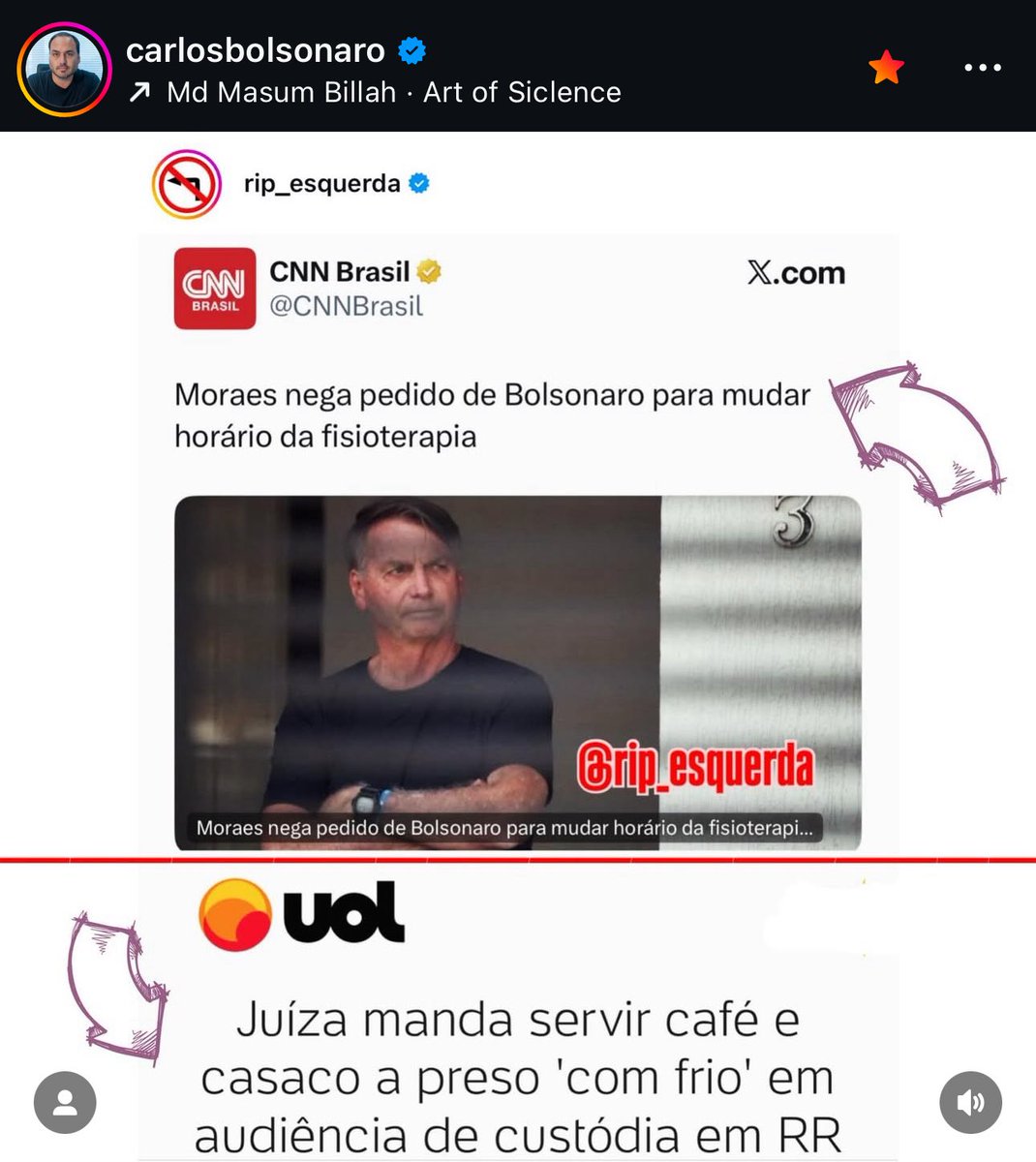 BolsonaroSP's tweet photo. Existe um juiz usando o poder da sua caneta para torturar um desafeto. Foi para evitar isto que surgiu a figura do juiz suspeito, que estaria impedido de julgar seus desafetos.

Este traço de civilidade já não existe no Brasil. https://t.co/mWHvh3kwGK